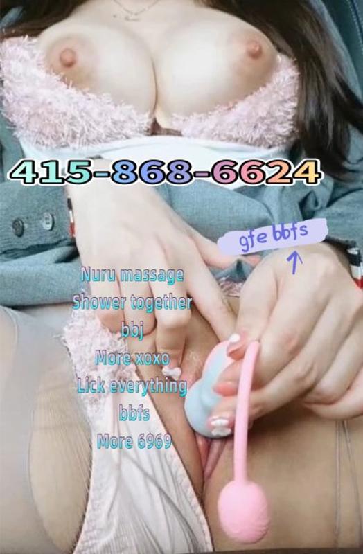 415-868-6624 bbbj+shower+more xoxo+ Nuru MASSAGE 🕋🕋🕋juciy and tight